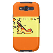 samsung S3 Yellow/Orange Wedge iPhone case Galaxy SIII Case