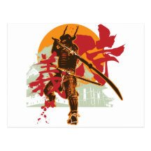 Samurai6 Postcard