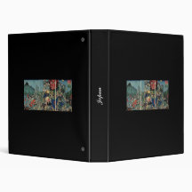 Samurai at war painting circa 1800's 3 ring binders