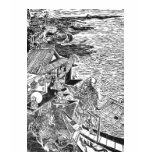 Samurai by Water t-shirts