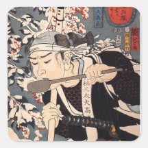 SAMURAI DRINKING WATER STICKER