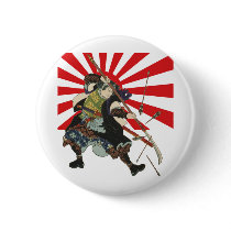 Samurai Flag Button