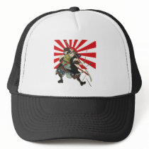 Samurai Flag Hat