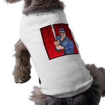 Samurai Guy Doggie T-shirt