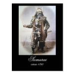Samurai in Armour circa 1860 Post Cards