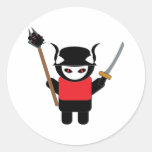 Samurai Kitty Sticker
