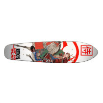 samurai on horse back skate deck