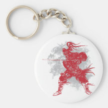 Samurai Pose Keychains
