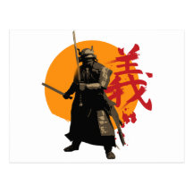 Samurai Warrior Postcard