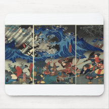 SAMURAI WAVE, TSUNAMI MOUSEPAD