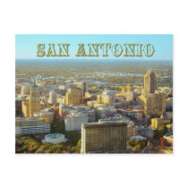 San Antonio, Texas -  Aerial View Postcard