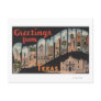 San Antonio, Texas - Large Letter Scenes Postcards