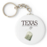 San Antonio, Texas Tea Party Key Chains