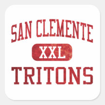 San Clemente Tritons Athletics Stickers