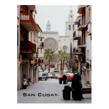 San Cugat Postcard