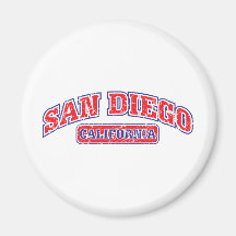 San Diego Athletic Refrigerator Magnet