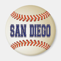 SAN DIEGO BASEBALL FRIDGE MAGNET