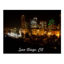 San Diego, CA Carte Postale