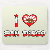San Diego, CA Mouse Pad