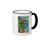 San Diego, California - Large Letter Scenes Mugs