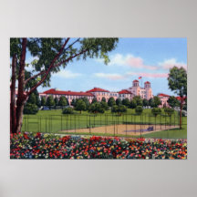 San Diego California Naval Hospital Print