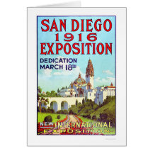 San Diego Exposition 1916 Card