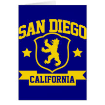 San Diego Heraldry Greeting Card
