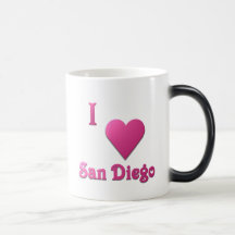 San Diego -- Hot Pink Mug