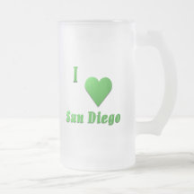 San Diego -- Kelly Green Mugs