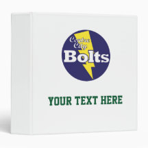 San Diego Pop Warner Centre City Bolts Pop Warner Binder
