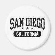 San Diego Refrigerator Magnet