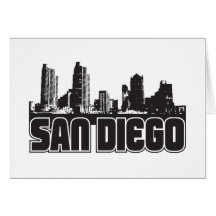 San Diego Skyline Cards