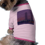 San Diego Skyline City Cities Fog Morning pet clothing