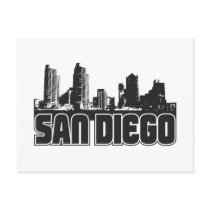 San Diego Skyline Post Card