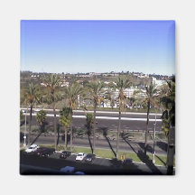 San Diego view Fridge Magnet