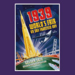 San Francisco 1939 World's Fair Vintage Poster posters
