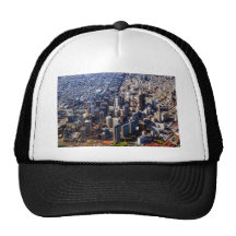 San Francisco Aerial View Trucker Hats
