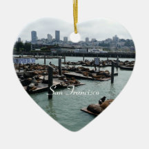 San Francisco and Pier 39 Ornament