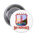 San Francisco Badges Avec Agrafe