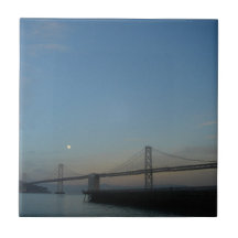 San Francisco Bay Bridge Ceramic Tile