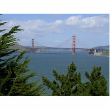 San Francisco Bay Seen From The Precidio Photo Cutout