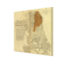 San Francisco burnt area, 1906 Canvas Prints
