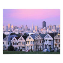 San Francisco, California. View of Victorian