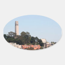 San Francisco Coit Tower Stickers
