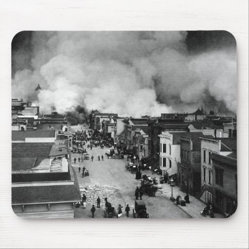 San Francisco Earthquake Mouse Mats