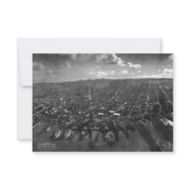 San Francisco Earthquake Ruins of 1906 Panorama Announcement