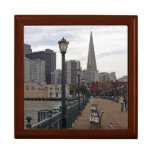 San Francisco from Pier 39 Keepsake Boxes