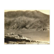 San Francisco, Golden Gate Bridge, 1930s Vintage Postcards