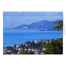 San Francisco Golden Gate Bridge Day on the Bay Card