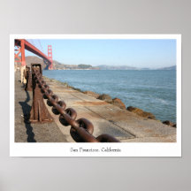 San Francisco Golden Gate Bridge Photo Poster